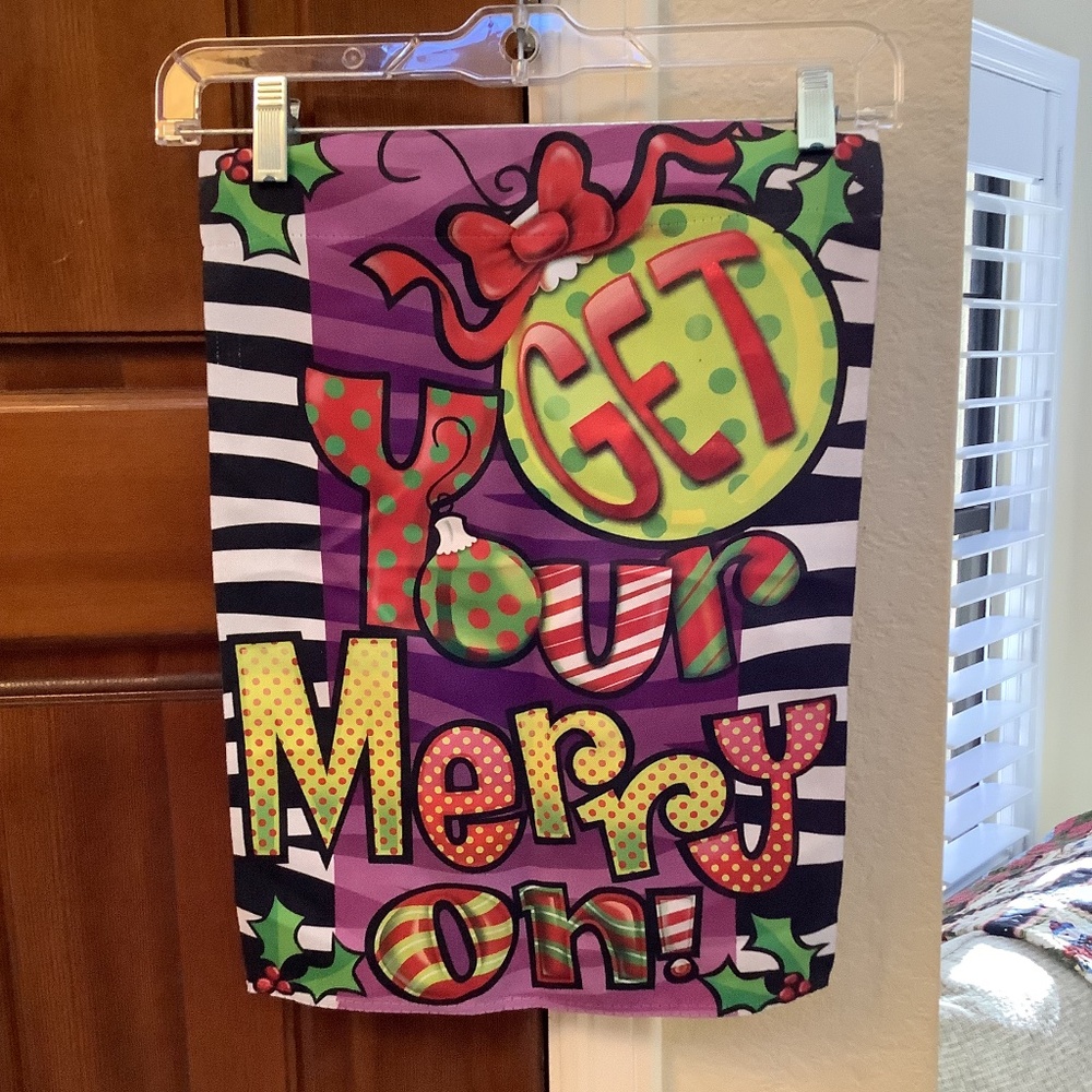 Christmas Garden Flag